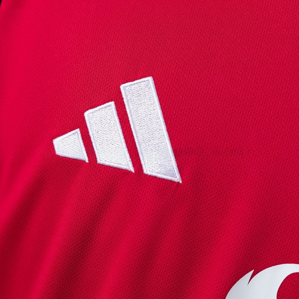 Manchester United Jersey 25/26 Home Football Kit Long Sleeves