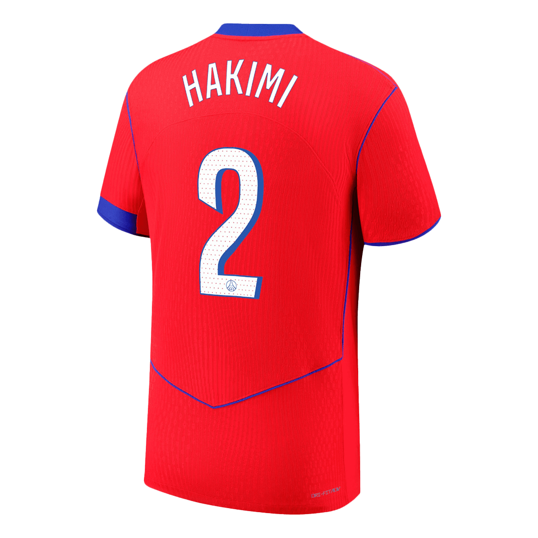 HAKIMI #2 Mens PSG Third Jersey 2025/26 - Player Version (Slim Fit)