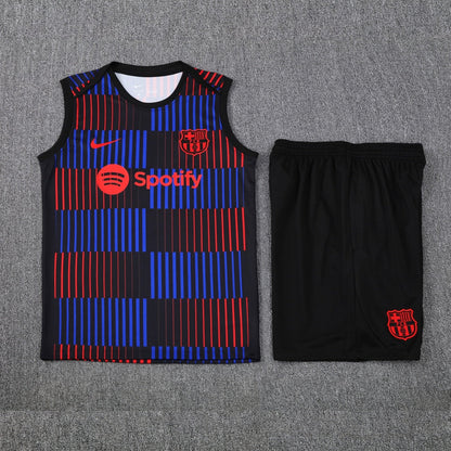 Barcelona Vest Set Training Tracksuits 25/26 Football Kit Soccer Jersey