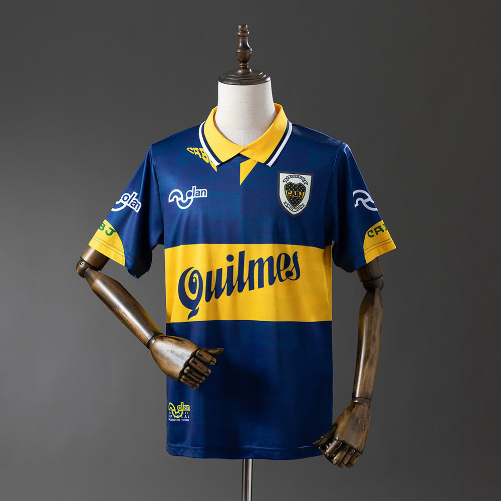 Boca Juniors Jersey 1995-96 Home Retro Football Kit