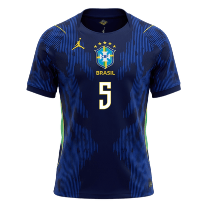 CASEMIRO #5 Mens Brazil World Cup Away Jersey 2026