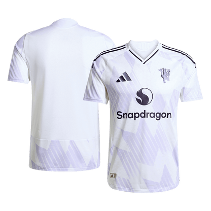 Mens Manchester United Away Jersey 2025/26 - Player Version (Slim Fit)