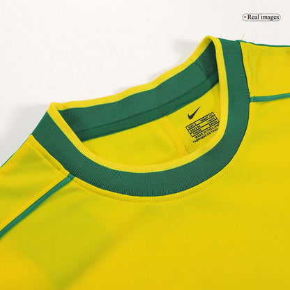 Retro 1998 Mens Brazil Home Jersey