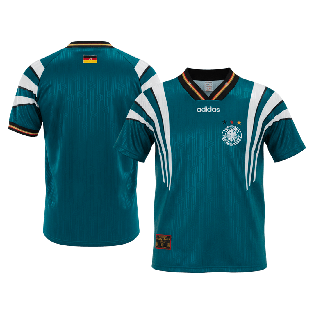 Retro 1996/97 Mens Germany Away Jersey