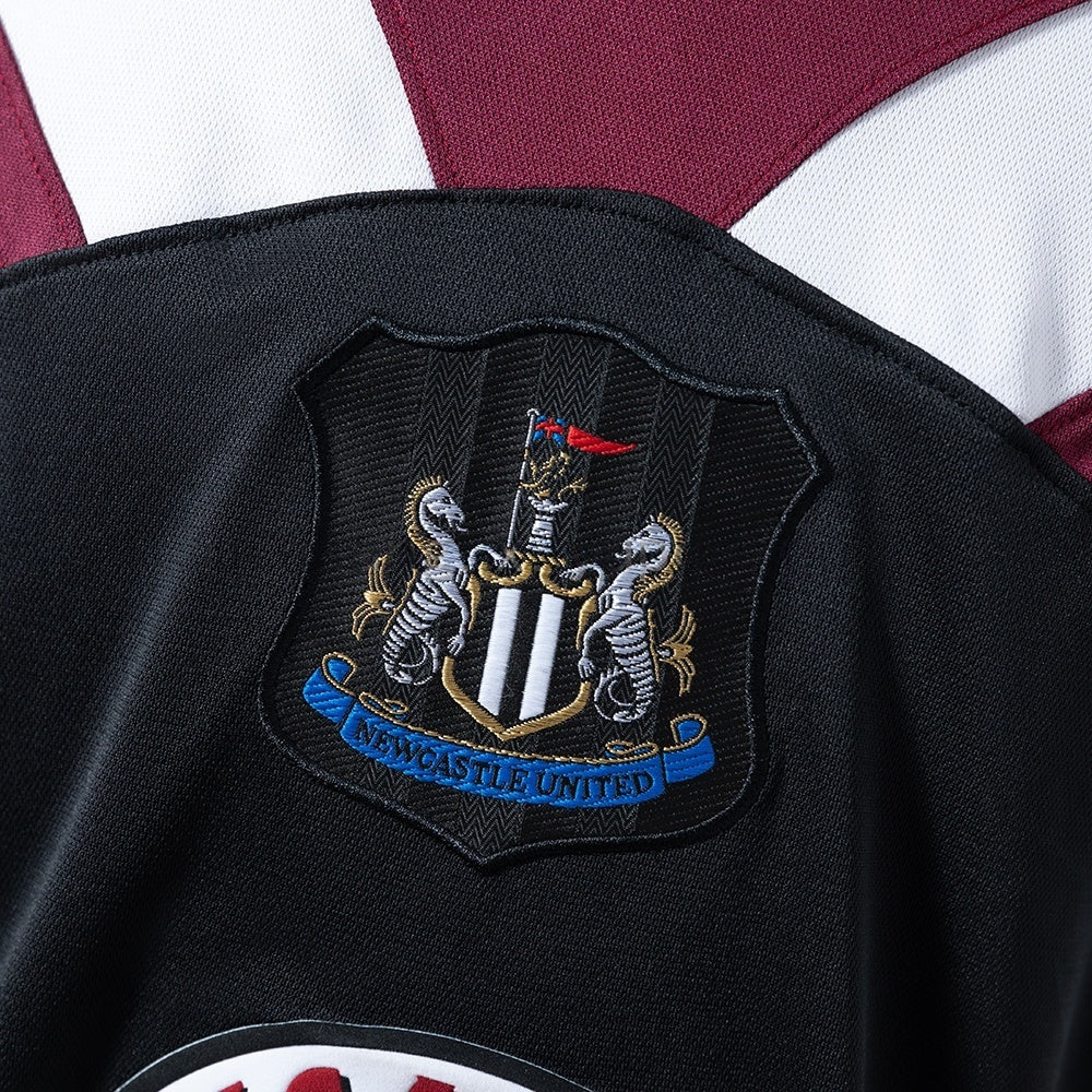 Newcastle United Training Jersey 1995-96 Retro Long Sleeves Football Kit Soccer Shirt