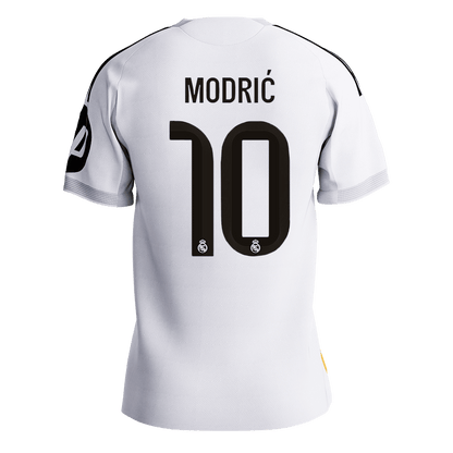 MODRIĆ #10 Mens Real Madrid Home Jersey 2025/26 - Player Version (Slim Fit) [PREMIUM]