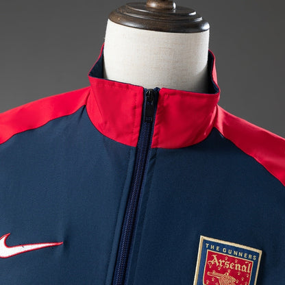 Arsenal Windbreaker 1998-99 Football Kit Soccer Jersey