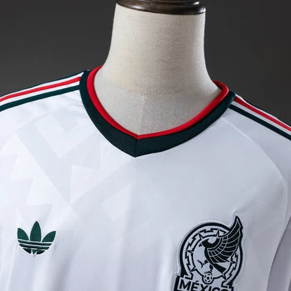 Mexico Away Jersey 2026 World Cup Long Sleeves Football Kit Soccer Shirt