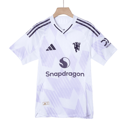 Mens Manchester United Away Jersey 2025/26 - Player Version (Slim Fit)