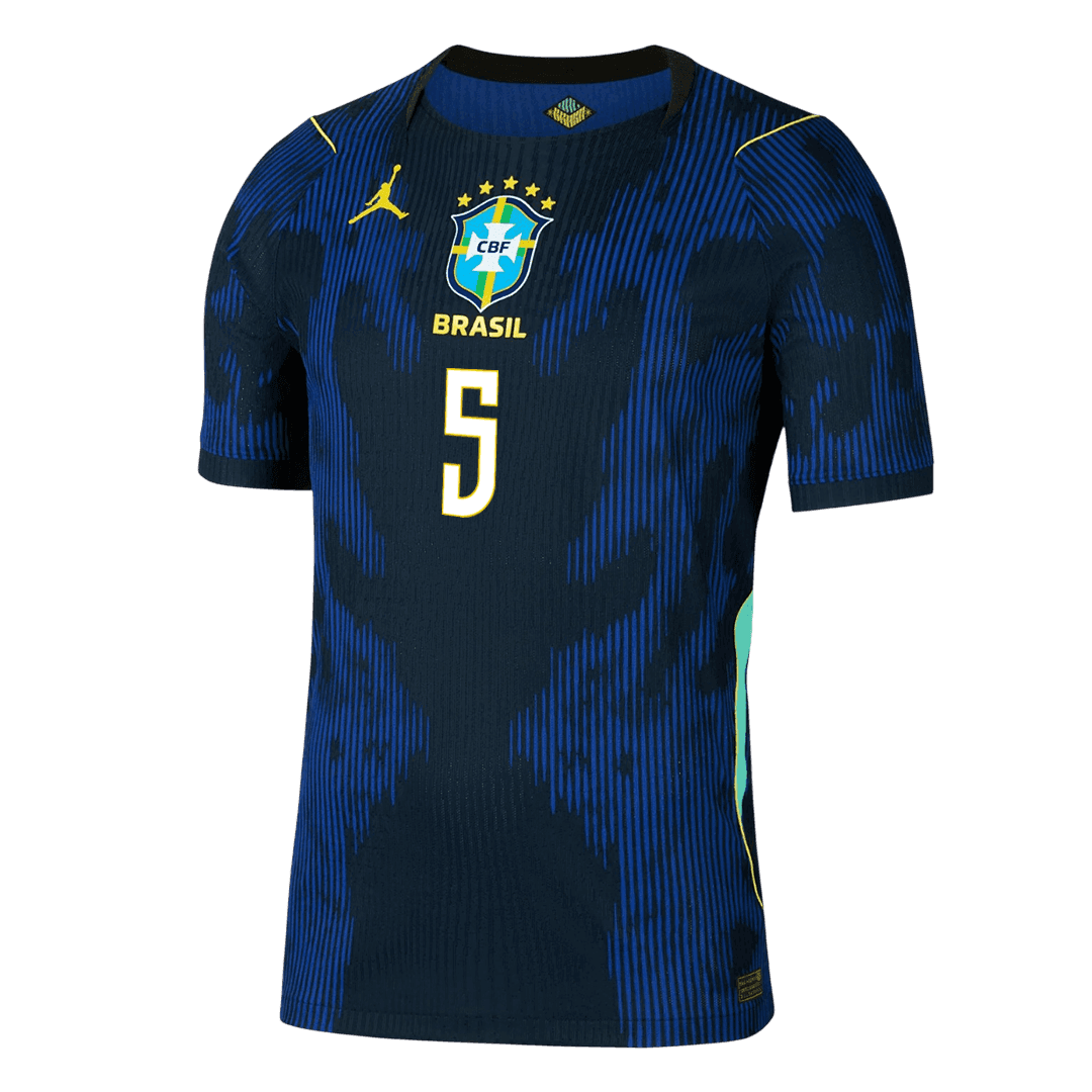 CASEMIRO #5 Mens Brazil World Cup Away Jersey 2026 - Player Version (Slim Fit)