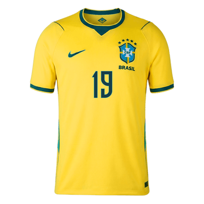 ENDRICK #19 Mens Brazil World Cup Home Jersey 2026 [PREMIUM]