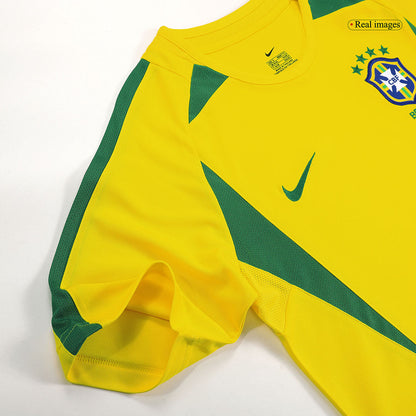 Retro RONALDO #9 2002/03 Mens Brazil Home Jersey