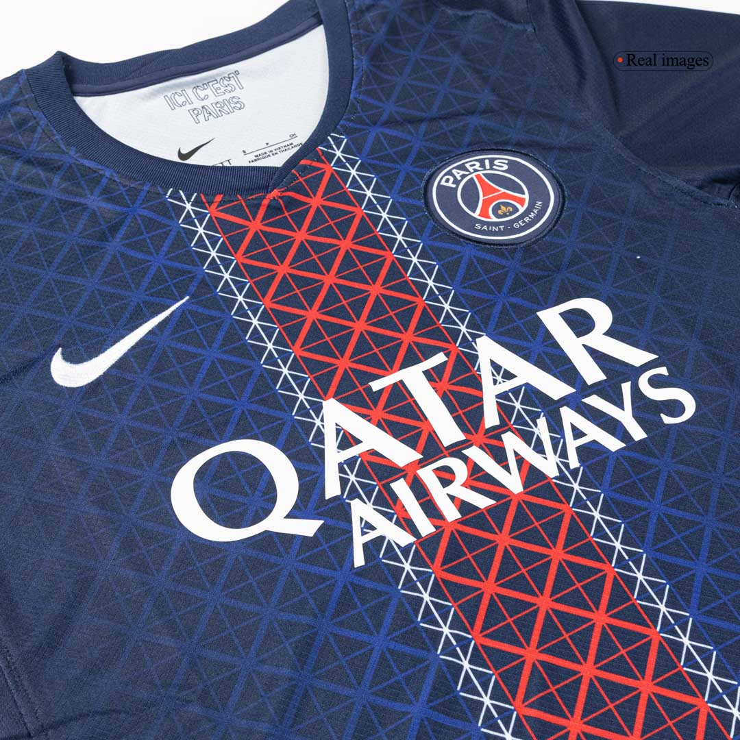 KVARATSKHELIA #7 Mens PSG Home Jersey 2025/26 [PREMIUM]