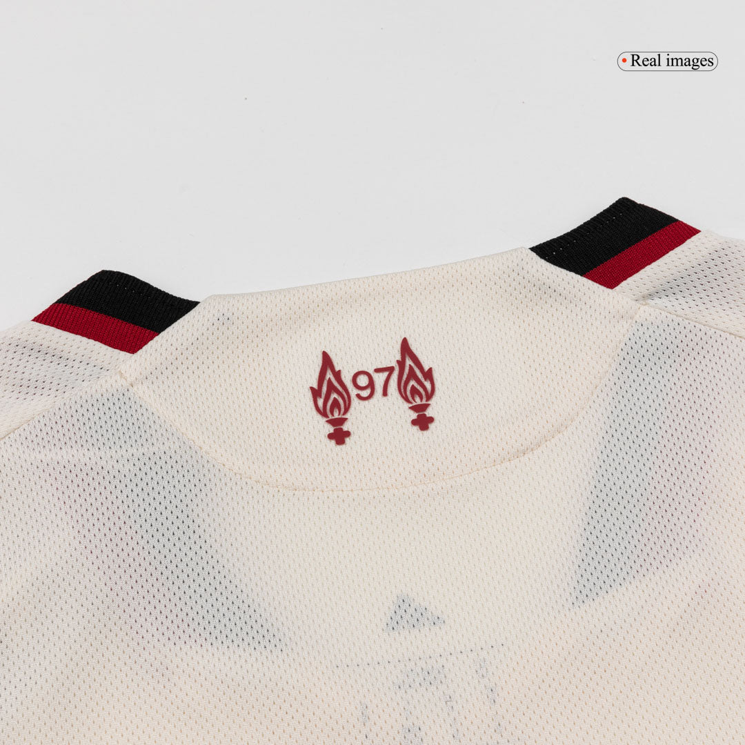 Mens Liverpool Away Jersey 2025/26 - Player Version (Slim Fit)