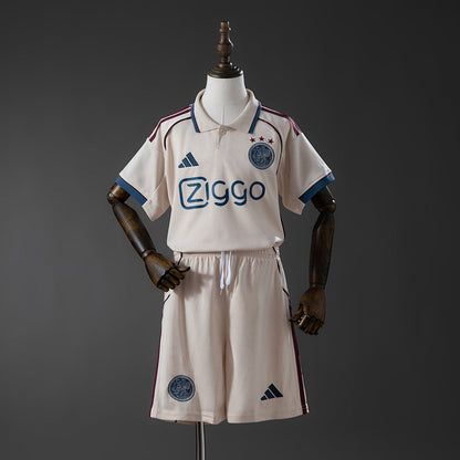 Kids Ajax Third Jersey 2025/26 Football Kit Soccer Shirt