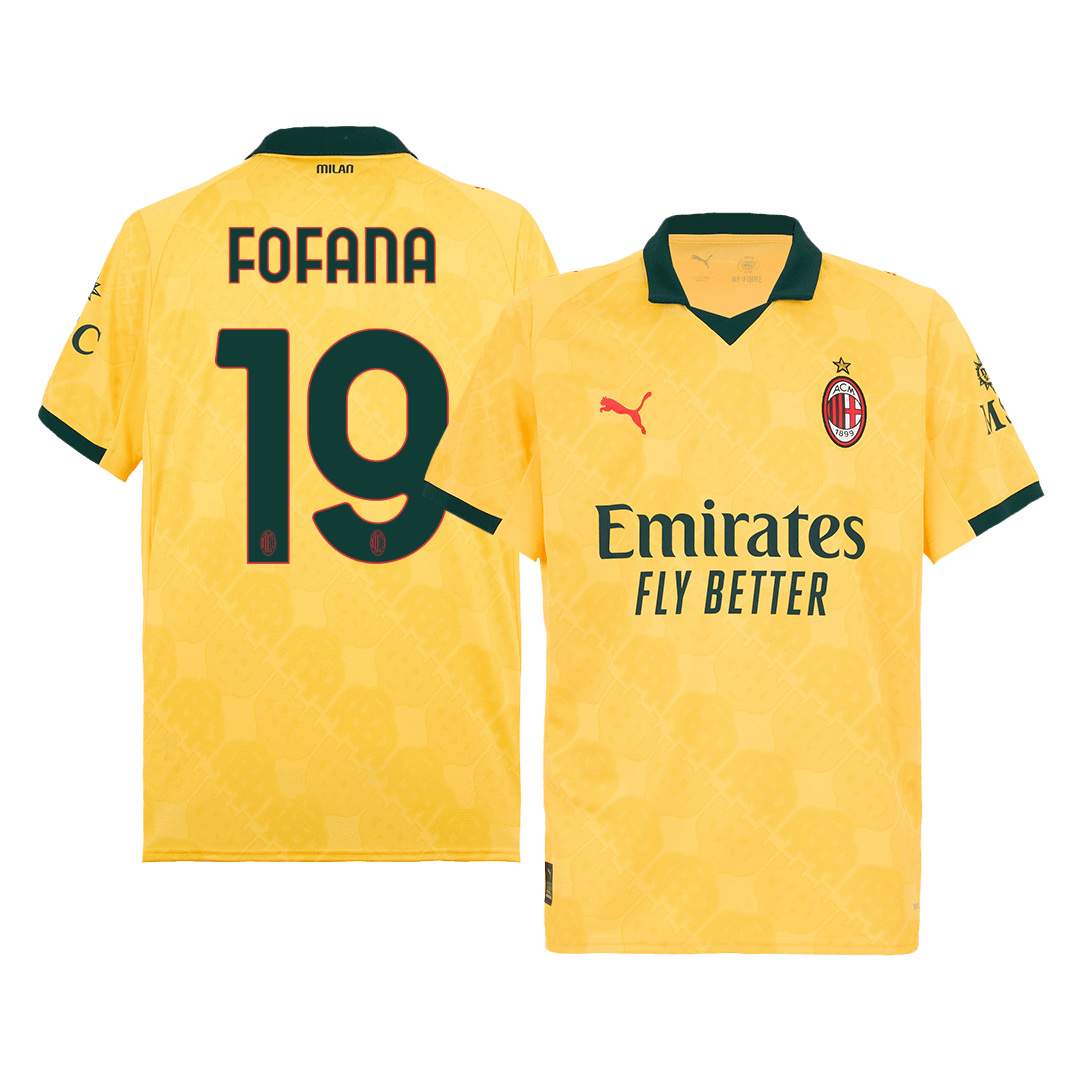 FOFANA #19 Mens AC Milan Third Jersey 2025/26