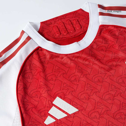 Mens Arsenal Home Kit 2025/26 - Player Version (Slim Fit)