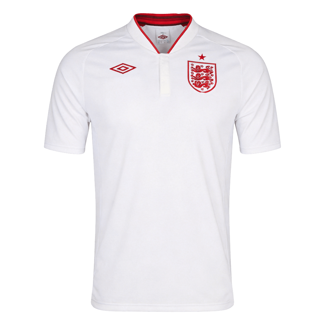 Retro 2012 Mens England Home Jersey