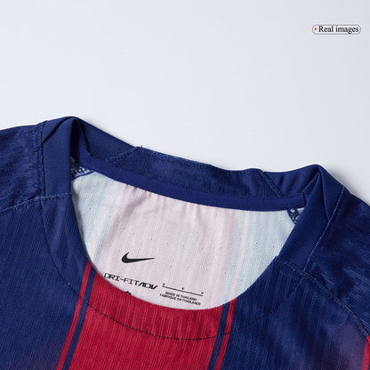 F.DE JONG #21 Mens Barcelona Home Jersey 2025/26 - Player Version (Slim Fit)