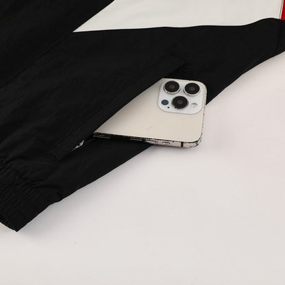 2025/26 Manchester United Black Windbreaker Jacket