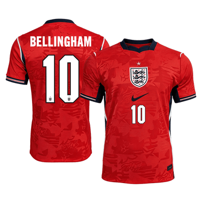 BELLINGHAM #10 Mens England World Cup Away Jersey 2026 - Player Version (Slim Fit)