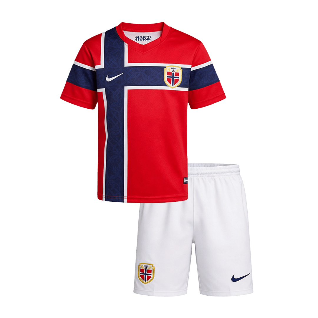 Kids Norway World Cup Home Kit 2026