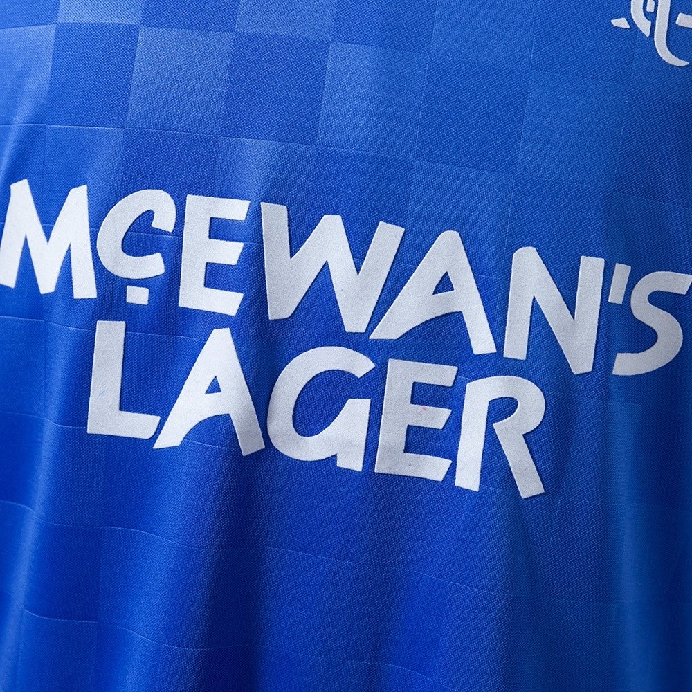 Rangers Jersey 1987-90 Home Retro Football Kit