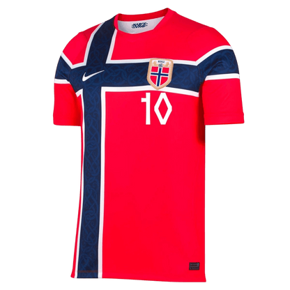Ødegaard #10 Mens Norway World Cup Home Jersey 2026