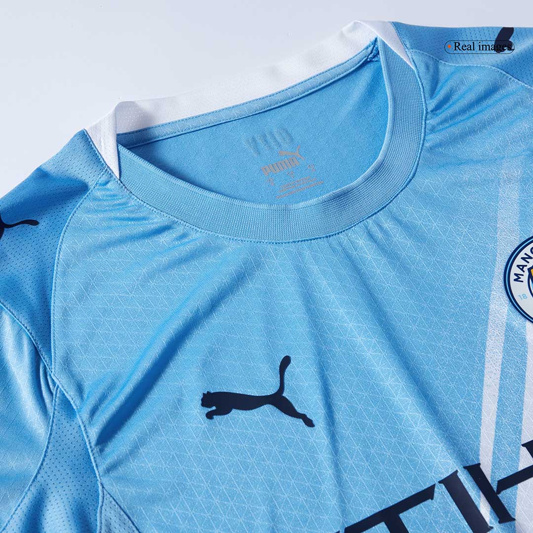 HAALAND #9 Mens Manchester City Home Jersey 2025/26 - Player Version (Slim Fit)