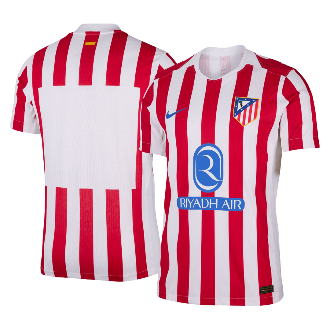 Mens Atletico Madrid Home Jersey 2025/26 - Player Version (Slim Fit)