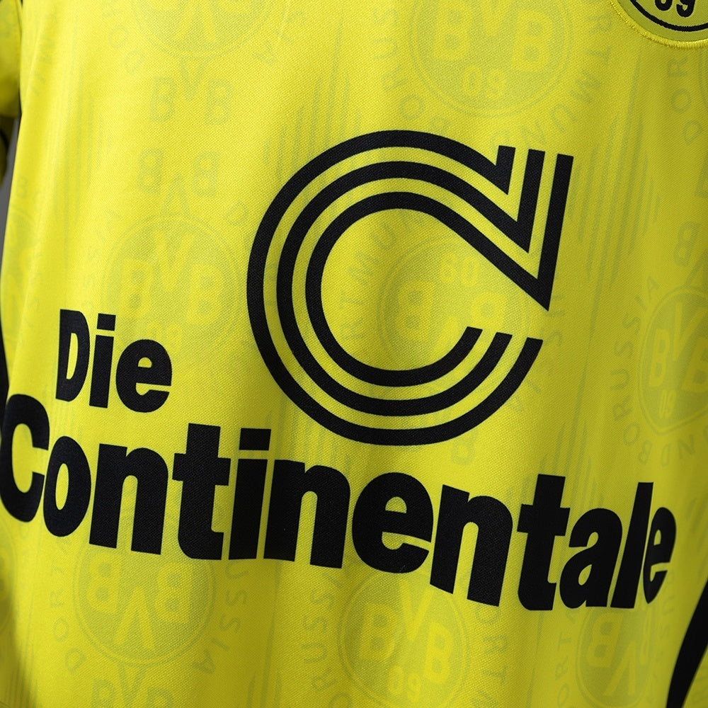 Dortmund Home Jersey 1996-97 Retro Football Kit Soccer Jersey