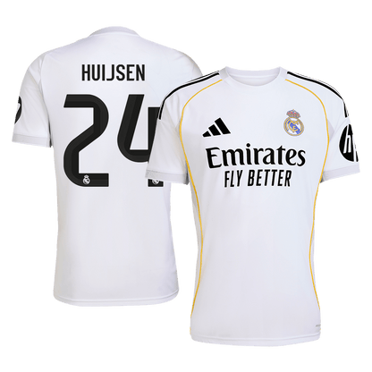 HUIJSEN #24 Mens Real Madrid Home Jersey 2025/26 [PREMIUM]