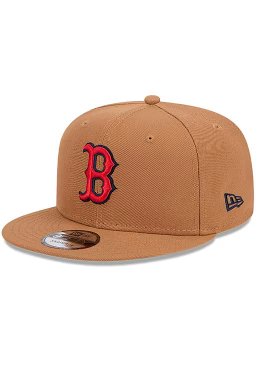 New Era Boston Red Sox  Color Pack 9FIFTY Snapback Hat-Light Bronze