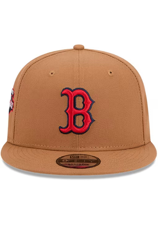 New Era Boston Red Sox  Color Pack 9FIFTY Snapback Hat-Light Bronze