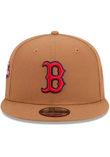 New Era Boston Red Sox  Color Pack 9FIFTY Snapback Hat-Light Bronze