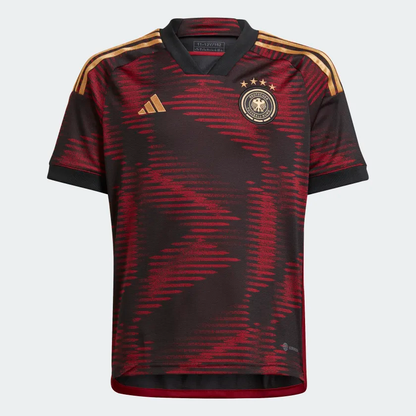 ADIDAS YOUTH GERMANY AWAY STADIUM JERSEY 2022