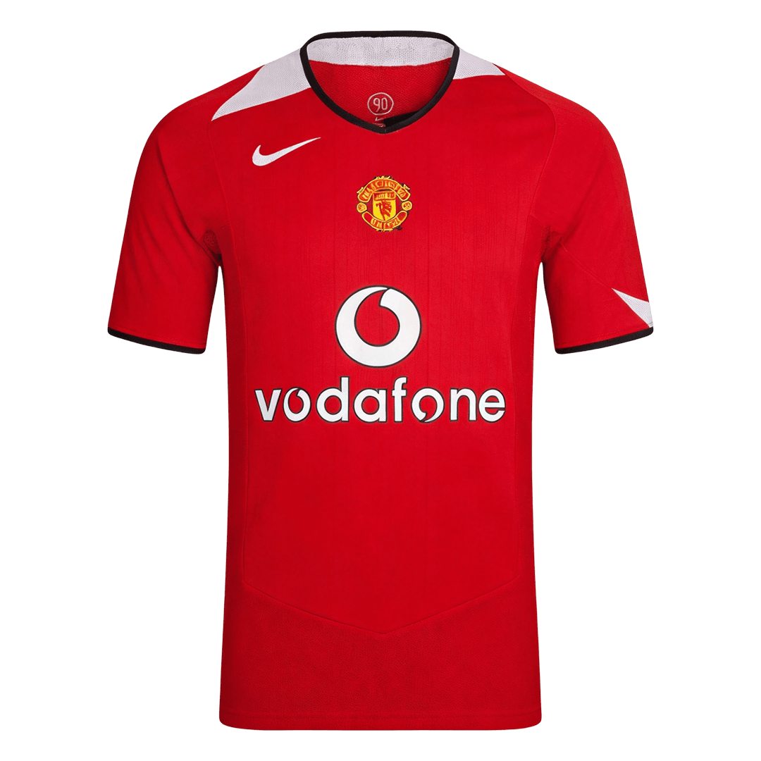 Retro 2004/06 Mens Manchester United Home Jersey
