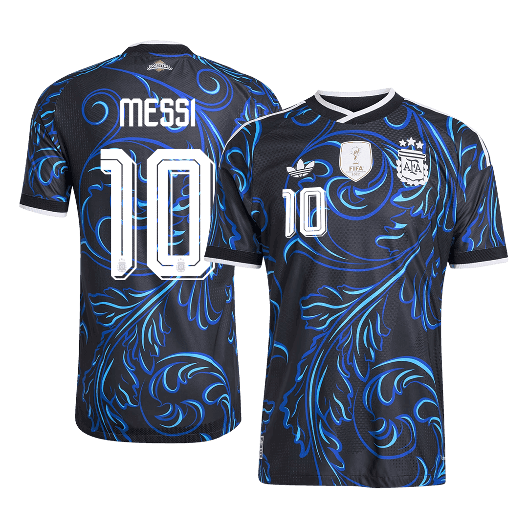 MESSI #10 Mens Argentina World Cup Away Jersey 2026 - Player Version (Slim Fit)