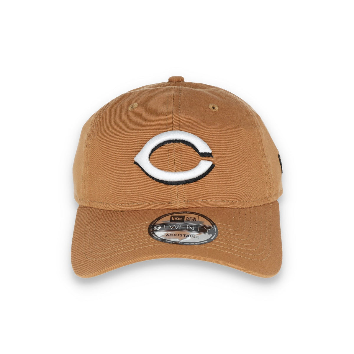 New Era Cincinnati Reds Core Classic 2.0 9TWENTY Adjustable Hat-Khaki