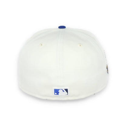 New Era Toronto Blue Jays Throwback 1992 World Series Patch 59FIFTY Fitted Ivory Hat