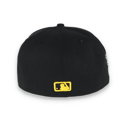 New Era Pittsburgh Pirates Team Name Side Patch 59FIFTY Fitted Hat
