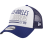 New Era Los Angeles Dodgers A Frame Stacked Trucker Cap