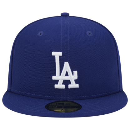 NEW ERA Los Angeles Dodgers WORLD SERIES 2020 SIDE PATCH 59FIFTY FITTED HAT-Blue