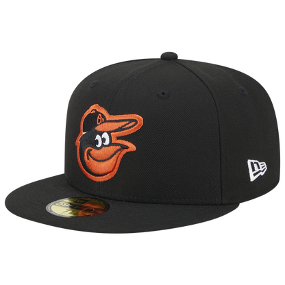 NEW ERA  BALTIMORE ORIOLES 1993 ALL STAR SIDE PATCH 59FIFTY FITTED-BLACK/ORANGE