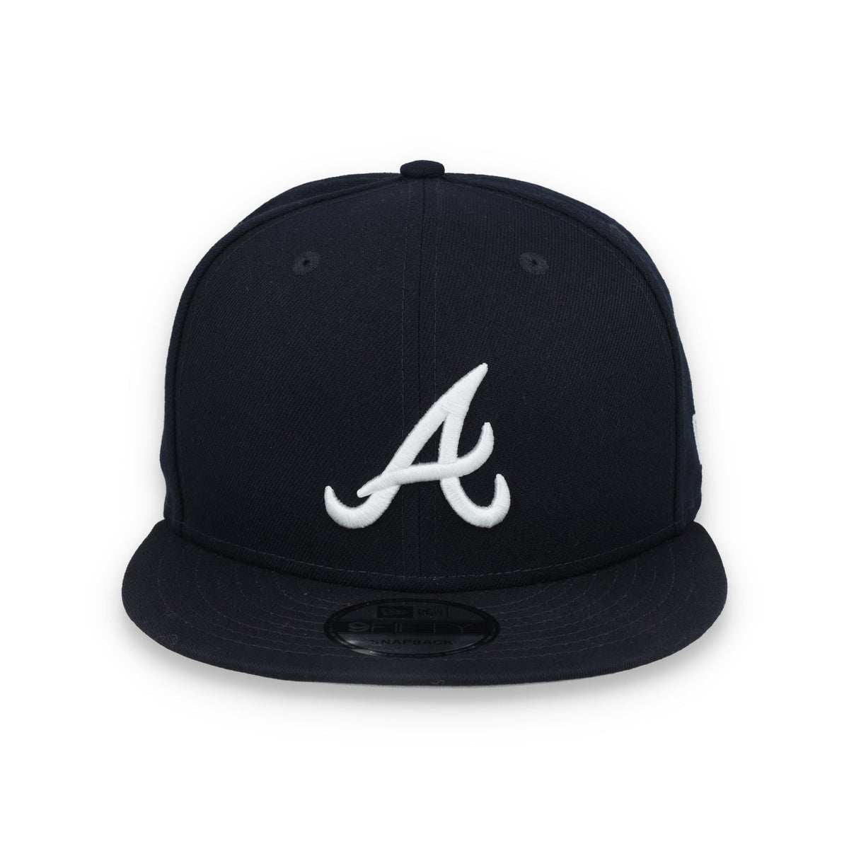 New Era Atlanta Braves On Field Alternative  9Fifty Snapback hat-NAVY/white