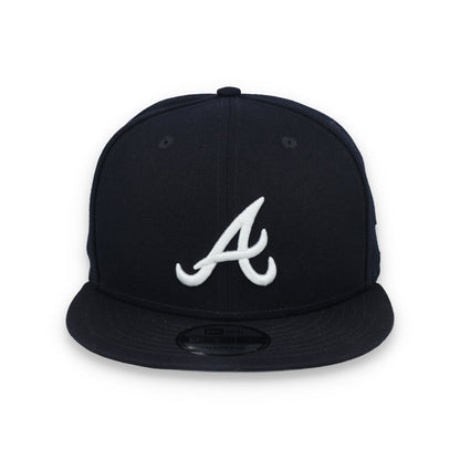 New Era Atlanta Braves On Field Alternative  9Fifty Snapback hat-NAVY/white