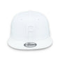 New Era Pittsburgh Pirates White on White 9FIFTY Snapback Hat-