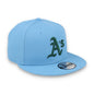 New Era Oakland Athletics MLB Basic 9FIFTY Snapback Hat- evergreen