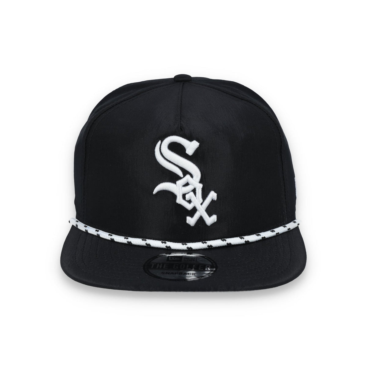 New Era Chicago White Sox Golfer Team Rope Snapback Hat - Black