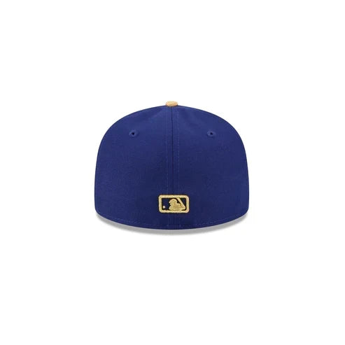 New Era Kids Los Angeles Dodgers 2024 World Series Side Patch 59FIFTY Fitted Hat - Royal/Gold